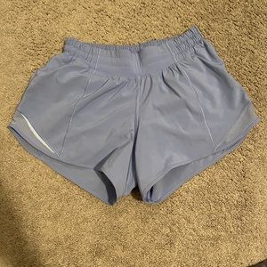 Lululemon hotty hot short, purple, size 4